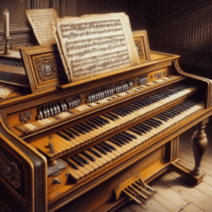Clavichord Musikinstrument